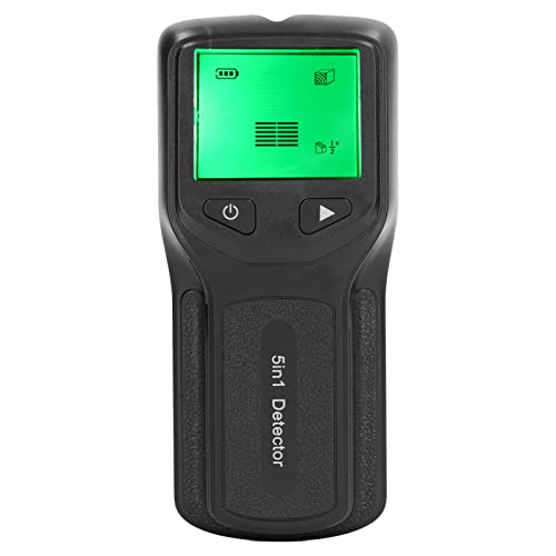 Scanner mural 5 en 1 avec écran LCD noir pour détection précise de montants