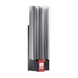 Rittal 3105370 Silver/Black Enclosure Heater, 4' Width x 7' Height x 3' Depth, 150W, 110-240V AC/DC