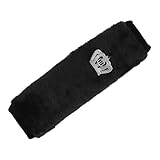 Hihaha Soft Faux Fur Car Seat Belt Cover Faux Crystal/Backpack Shoulder Pad Multifunctional Seat Belt Pad Cover for Truck Car SUV/Comfort Breathable Faux Fur 7x24cm / 1pcs Black