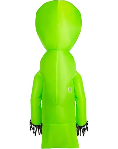 Disfraz infantil inflable de alienígena con brazos ondulados miniatura 2