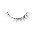 KISS imPRESS Falsies Long Lasting Self Adhesive Eyelashes, ‘Demi Wispy’, 5 Day Extended Wear, 24 Light Volume Lash Clusters (5,6,8,10,12, & 14mm), Precision Non-Stick Applicator