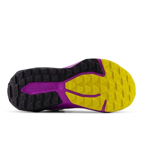 New Balance New Balance Women's Dynasoft Nitrel V6 Trail Running Shoe, Rain Cloud/Purple Fuchsia/Ginger Lemon, 7
