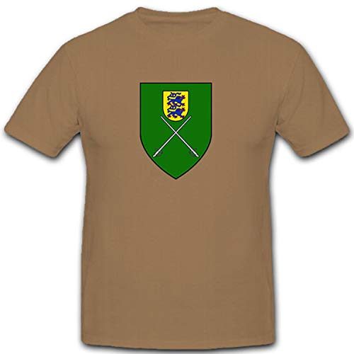 T-Shirt armoiries RSU Schleswig beige grand confort taille XX-Large