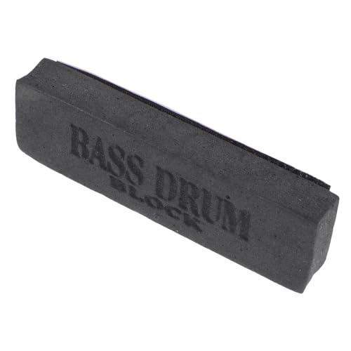 Levemolo Bass Drum Accessory Anti-skid Fixed Cotton Block Drum Set Block Stopper for Drum Set Replacement for Bass Drum Hoop Guard