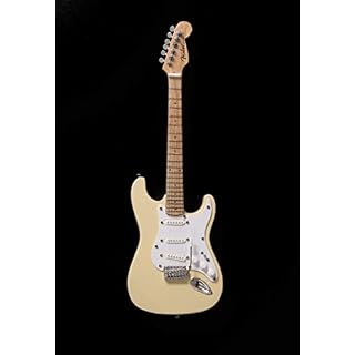 Axe Heaven FS-013 Licensed Fender Stratocaster Cream - Les Beatles, Paul McCartney, John Lennon, RIngo Starr, George Harrison