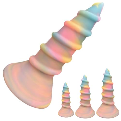 Expandeur anal avec ventouse en silicone liquide souple et robuste