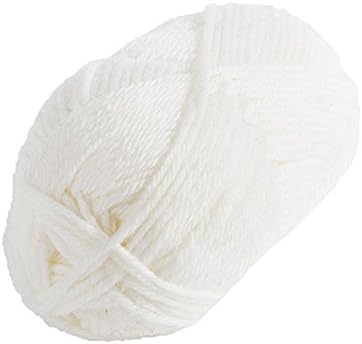 Knit Picks Wool of The Andes Worsted Weight 100% Wool Yarn (10 Balls - White)