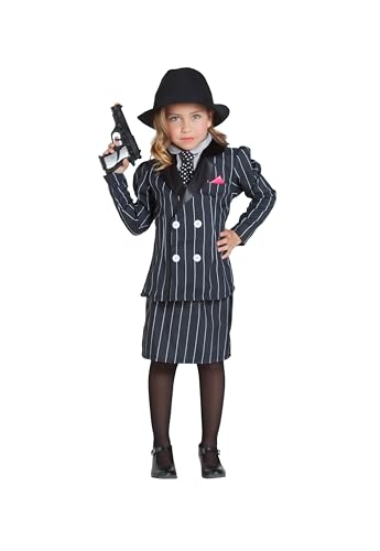 Banyant Toys, S.L. Disfraz DE Ganster NIÑA