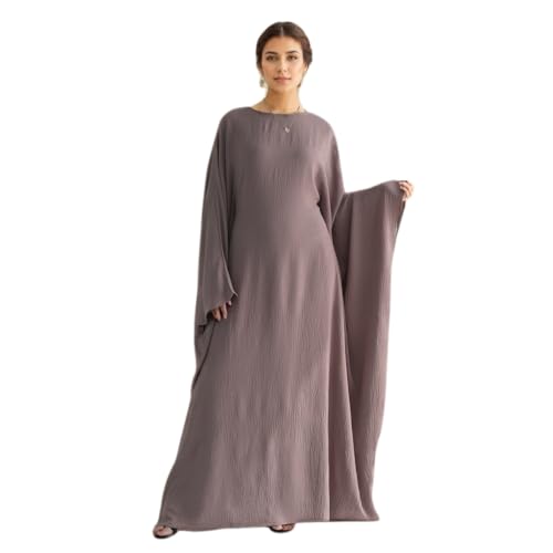 Robe musulmane coupe chauve-souris pour un confort ample au quotidien