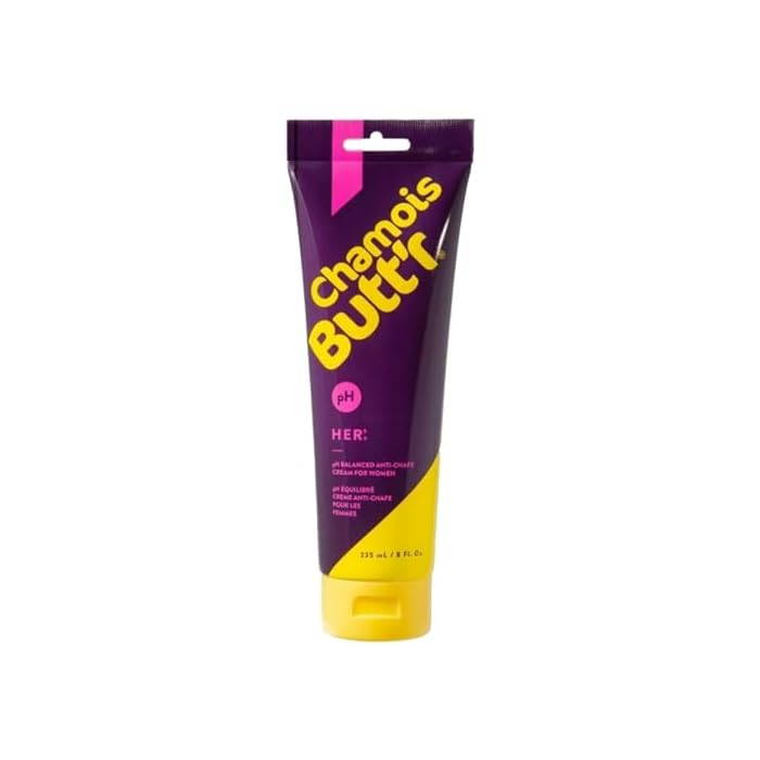 Chamois Butt'r HER Anti-Chafe Cream for Women, 1 Tube size 235ml/8oz