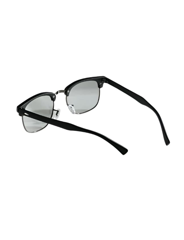 Men’s Semi-Rimless Photochromic Polarized Sunglasses – Stylish, Lightweight, and Travel-Ready2