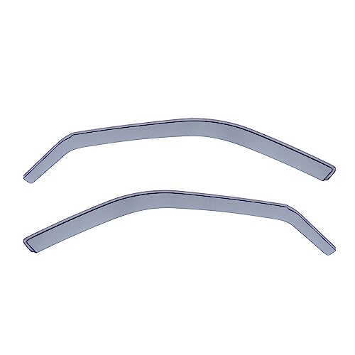 Modifycar - Deflectores Compatibles con Citroën Xsara 1997-2006 - Vidrio Acrílico Duradero - Derivabrisas Delanteros Ahumados para Ventanillas - Instalación Interior - 2 Unidades