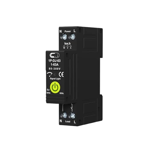 Disjoncteur compteur photovoltaïque bidirectionnel rail din et minuterie de programmation
