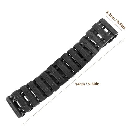 BRIGHTFUFU Wheels Replacement Parts 2pcs Plastic DIY Tank Tracks for Toy Car Tank Tracks