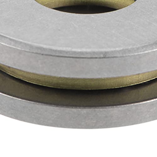 Uxcell F8-22M Thrust Ball Bearings 8Mm X 22Mm X 7Mm Chrome Steel Single Direction 2Pcs #TOP3