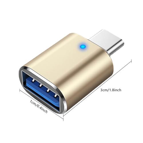 Adaptador USB C a USB 3.0 macho convertidor tipo C hembra universal para datos 2