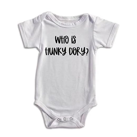 Bravotv Baby Onesie - Who is Hunky Dory (6-9 Months, Green)