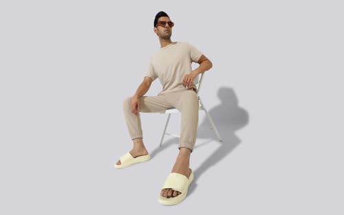Image of Neeman's Jumbo Slides for Men | Cushioned & Comfortable Flip Flops for Men | everyday Comfort, Lightweight and Flexible