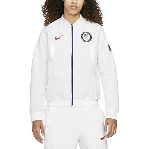 Nike Team Usa Men's Knit Jacket (Large, White) #TOP8