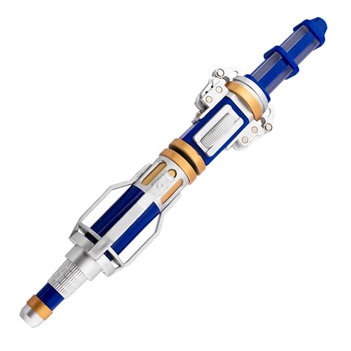 Toynk Doctor Who 12th Doctor Electronic Sonic Screwdriver Prop | Features Light and Sound Effects | Officially Licensed Collectible