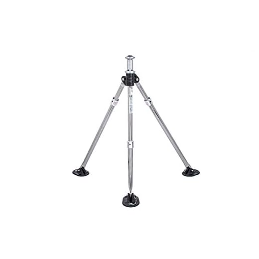 Attwood SP-96009 Pro-Swivel Aluminum 35-Inch to 52-Inch Adjustable Height Ski Pylon