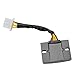 IULMTYN Motorcycle Voltage Rectifier Regulator Rectifier for Kawasaki KLE400 KLE500 for Ninja 250 EN EL EX ZX 250 400 500 for Vulcan ZZR GPX GPZ 400S 500S