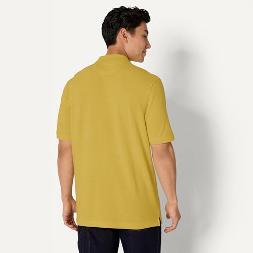 Image of Amazon Essentials Men's Regular-Fit Short Sleeve Cotton Pique Polo Shirt (Available in Big & Tall)