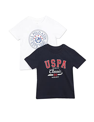 Image of U.S. Polo Assn. Kids Boy's Regular Fit T-Shirt