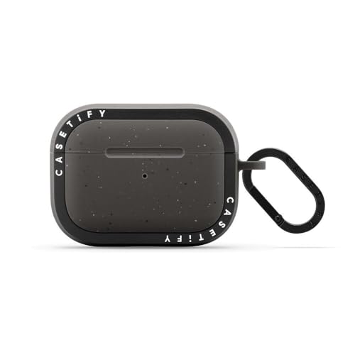 Housse AirPods Pro CASETiFY Bounce anthracite mat compatible boîtier de charge