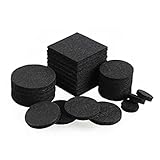 fieltro adhesivo para ropa REDUCEN EL RUIDO: Los protectores de patas cuentan con un fuerte protector antideslizante de fieltro adhesivo que evita eficazmente el desgaste de los muebles y esos molestos ruidos en el hogar.