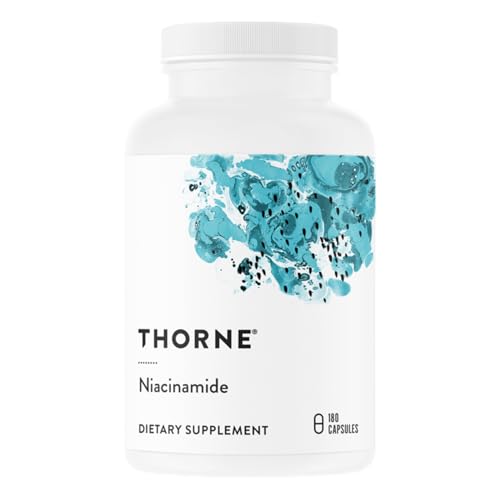 THORNE - Niacinamide - 500mg Niacin - Non-Flushing Form of Vitamin B3 - Support Joint Health