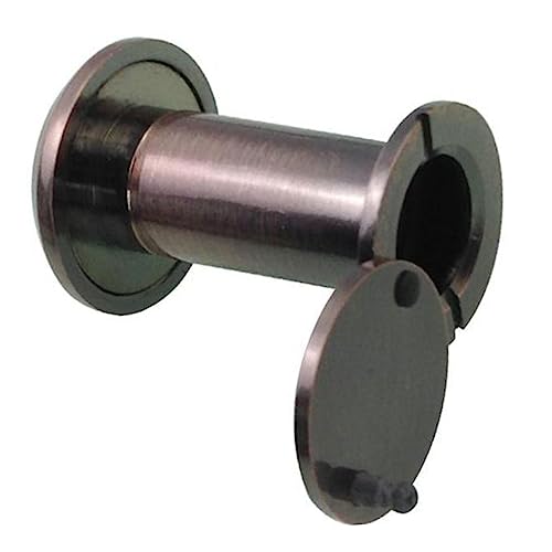 Balacoo 2 piezas Mirilla de puerta de cobre con gran ángulo de visión y diseño anti-palanca para seguridad con acabado en bronce antiguo miniatura 7