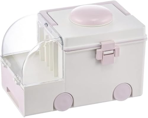 CokBlu 大容量 救急車型収納ボックス 多機能救急箱/医療箱 携帯可能 家庭用・車載用両対応 薬品・救急用品整理 防衝撃・防水 医療用収納グッズ?