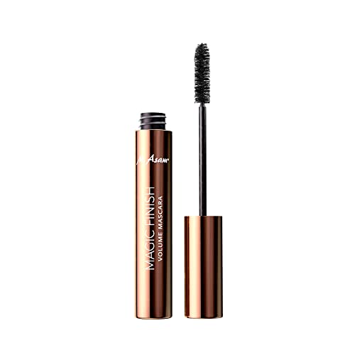 M. Asam Magic Finish Volume Mascara â Black Mascara for Enhanced Eyelashes, Innovative Make-Up brush technology helps capture each eyelash for extra length, 0.33 Fl Oz