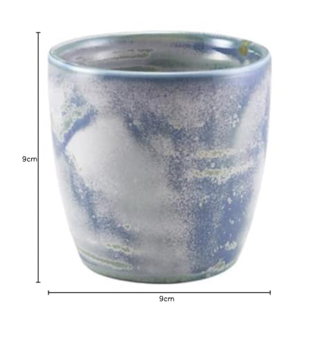 Genware Terra Porcelain Seafoam Chip Cup, 300ml, CC-PSF32, Pack of 6, 300 ml - Image 2