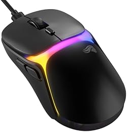 Glorious Gaming Model O3 Wired Gaming Mouse - Ultralight 54g Weight, 130M Click Optical Switches, 30K DPI BAMF