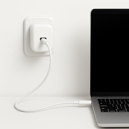 Image of 45W Type C Turbo Power Charger Adapter Compatible with Motorola Edge 60 Pro /Fusion /Edge 50 Fusion /Edge 50 Ultra /50 Pro /Razr 50 Ultra /Moto G45 /G54 /Moto E40 /Moto G35 & Support Other USB C Devise, White