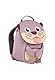 Affenzahn Kleiner Freund Kindergarten-Rucksack für 1-3 Jährige Ergonomisch Reflektierend Ziehzunge mit Namensschild Otter - Braun