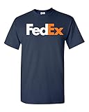 FedEx T Shirts (S, Navy Blue)