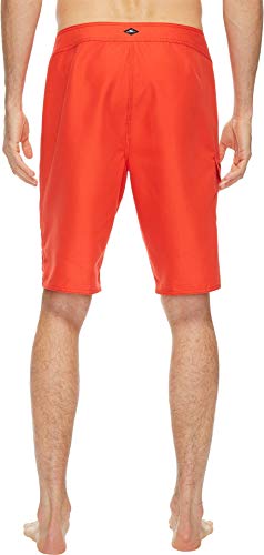 Mens Santa Cruz Solid 2.0 Swim, Red, 403