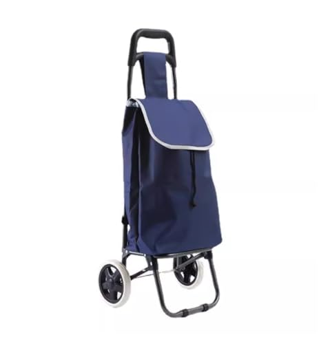 Carrito de la Compra, Bolsa Plegable con Ruedas, Grande, Reutilizable, de Tela, for supermercado