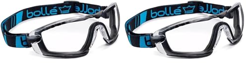 Bollé COBFSPSI Lunettes Cobra en polycarbonate avec verres anti-rayures et antibrouillard,...