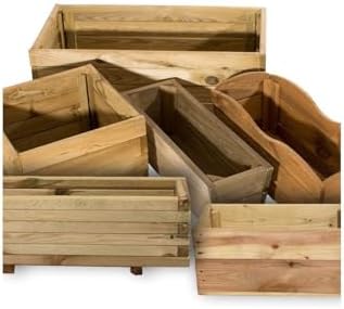 Jardin202 - Jardineras de Madera Maciza de Pino | Maceteros de Ma...