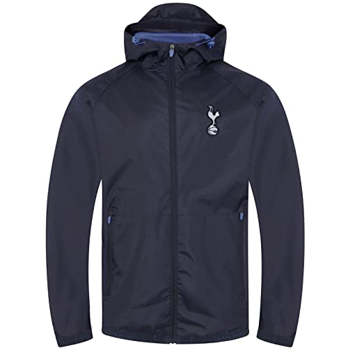 Tottenham Hotspur FC Official Football Gift Mens Shower Jacket Windbreaker