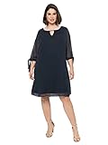 sheego kleider sommer Obere Lage Chiffon, untere Lage Viskose