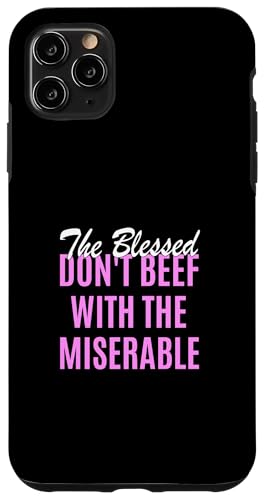 �s���N�J���[ Too Blessed To Be Miserable �s���N�̃O���t�B�b�N �X�}�z�P�[�X iPhone 11 Pro Max �p
