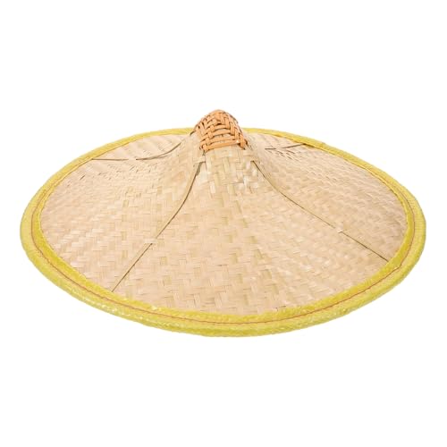 Chapeau oriental résistant pour protéger le visage du soleil et de la pluie
