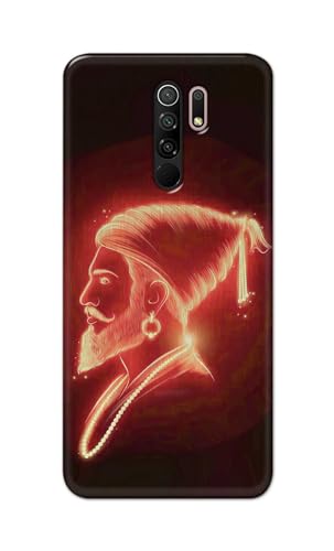 Image of PRINTFIDAA Printed Hard Back Cover Case for Mi Redmi 9 Prime | Mi Poco M2 | Mi Poco M2 Reloaded Back Cover (Chatrapati Shivaji Maharaj) -112