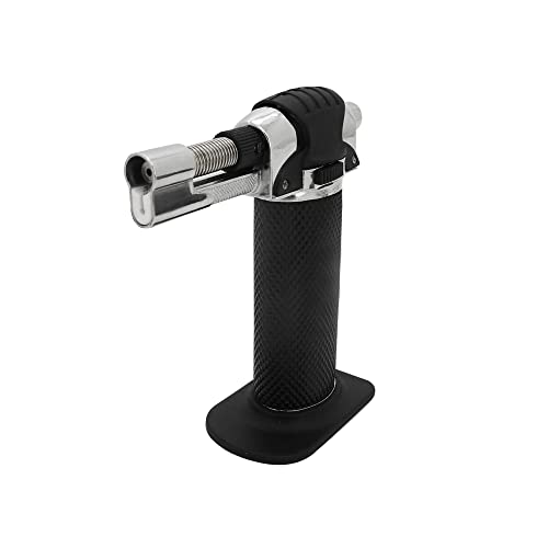 Maçarico Culinário Mimo Style Preto/Prata