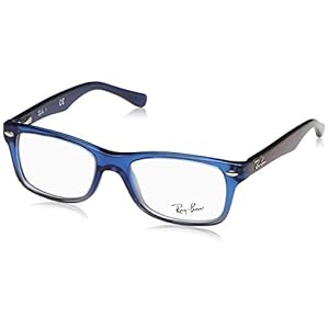 Ray-Ban 0RY 1531 3647 46 Lunettes de Soleil, Bleu (Blue Gradient Iridescent Grey), Mixte Enfant